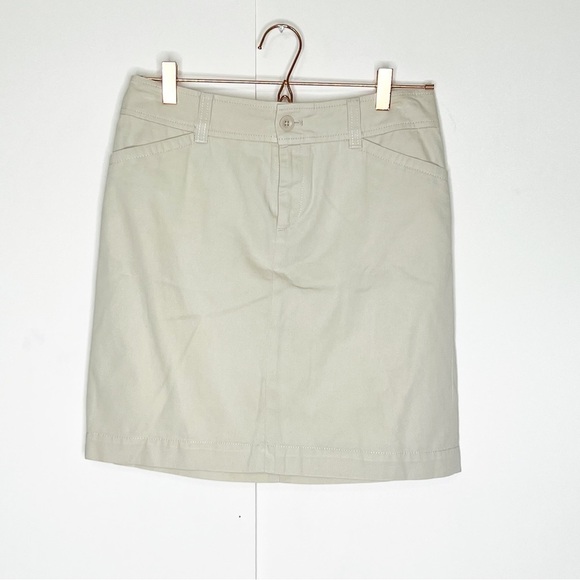 Lilly Pulitzer Khaki Skirt - Picture 1 of 4